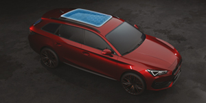 Sunroof and interior protection film